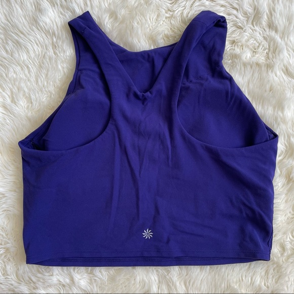 Athleta Conscious Crop D-DD+ in Poseidon Blue - Picture 4 of 11